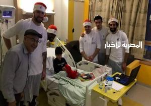 محمد صلاح يزور مستشفى سرطان الأطفال