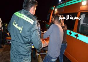 إصابة ضابط و5 أفراد شرطة في حادث سير بوسط سيناء