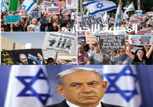 مظاهرات في تل ابيب تطالب نتانياهو بالرحيل
