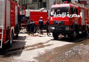 «الحماية المدنية» تسيطر على حريق هائل التهم محل زهور وسط الإسكندرية