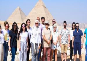 "الهجرة" تنظم زيارة لوفد شبابى مصرى يونانى قبرصى لمنطقة الأهرامات ومتحف الحضارة