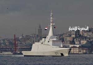 تعرف على نوعية السفن الحربية المصرية التي عبرت أمام أعين الجيش التركي