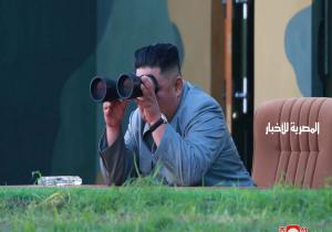 زعيم كوريا الشمالية يشرف على اختبار راجمة صواريخ عملاقة متعددة الفوهات