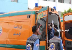 صحة مطروح: إصابة 20 بينهم 3 أطفال فى حادث انقلاب بمحور الضبعة والساحل الشمالى