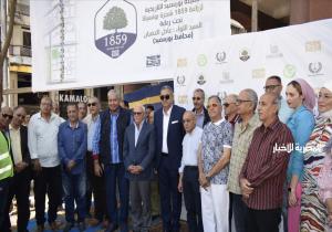 محافظ بورسعيد يدشن  مبادرة 100 مليون شجرة في بورسعيد