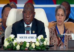 رئيس جنوب إفريقيا: نرفض الحصار والتجويع والتهجير القسري والتدمير للبنية التحتية في فلسطين