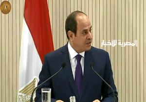 الرئيس السيسي: القمة الثلاثية أشادت بالجهود المصرية فى مواجهة تدفق الهجرة غير الشرعية