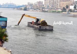 تطهير مجرى النيل وأعمال ري بمدينة المنصورة بتكلفة 41 مليون جنيه