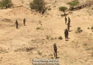 الجيش اليمنى مدعوما بالتحالف العربى يتقدم فى لحج