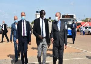 وزير الرى يصل إلى جوبا فى زيارة رسمية لدولة جنوب السودان