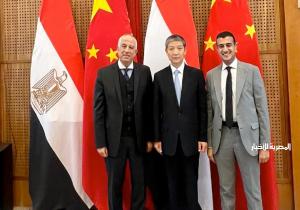 رئيس خارجية النواب يلتقي سفير الصين لدعم القضية الفلسطينية