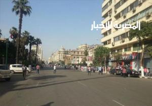 رئيس حي غرب القاهرة يتابع أعمال تطوير وسط المدينة