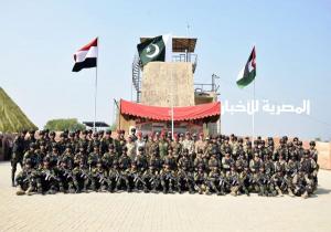 إنطلاق فعاليات التدريب المصرى الباكستانى الأردنى المشترك " فجر الشرق 1 "