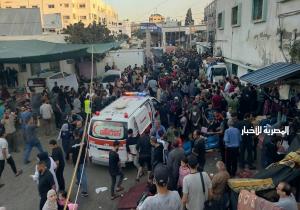 الاحتلال يستهدف محيطي مستشفى النصر والرنتيسي في غزة