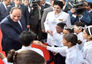 إفتتاح الرئيس السيسي أنفاق بورسعيد والمنطقة الصناعية والرصيف البحرى
