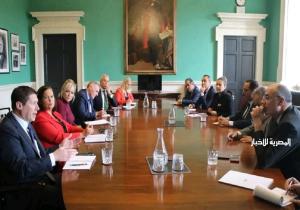 سفير مصر في دبلن يُشارك في اجتماع السفراء العرب مع الرئيس الأيرلندي اتصالاً بالتطورات الجارية في غزة | صور