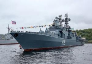 سفينة تابعة للبحرية الأمريكية تدخل البحر الأسود بالقرب من الحدود الروسية