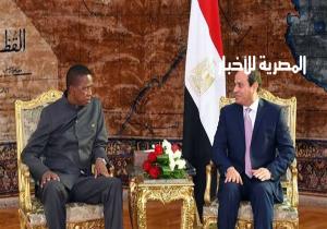 السيسى يبحث مع الرئيس الزامبى الملفات المتعلقة بالاتحاد الأفريقي