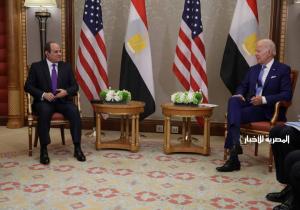الرئيس السيسي يؤكد حرص مصر على تعزيز وتدعيم علاقات الشراكة المتميزة مع الولايات المتحدة الأمريكية