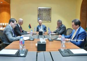 نائب وزير الخارجية يبحث جهود المجلس الرئاسي الليبي في مسار المصالحة الوطنية الشاملة