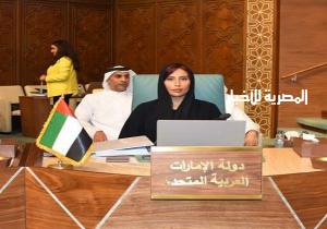 نائب رئيس بعثة الإمارات تُشارك في اجتماع مجلس الجامعة العربية