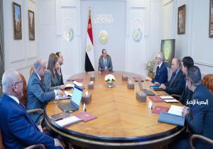 الرئيس يؤكد التوجه الثابت لمصر لتطوير التعاون البناء مع شركة "دانيلي" وغيرها من الشركات الإيطالية