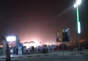 محافظة أسوان تتعرض لعاصفة ترابية تسفر عن حجب الرؤية أمام حركة المرور