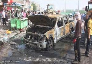  عشرات القتلى بسلسلة تفجيرات في بغداد