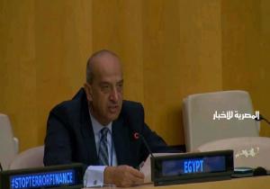 مندوب مصر بالأمم المتحدة يشارك باجتماع لجنة عقوبات داعش والقاعدة حول مكافحة تمويل الإرهاب