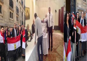 المصريون في فرنسا يتوافدون للاستفتاء على الدستور.. وحشيش: المشاركة رصاصة في صدر الإرهاب