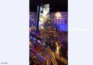 جرحى في انفجار في بلجيكا وانهيار مبنى سكني في أنتويرب