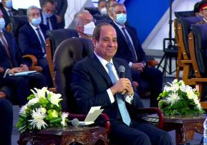 الرئيس السيسي: نعمل على زيادة الأراضي الزراعية لتوفير السلع للمصريين.. واستصلاح الفدان يتكلف 300 ألف جنيه