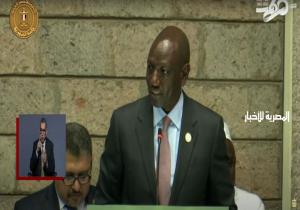 الرئيس الكيني يثمن رئاسة الرئيس السيسي للجنة رؤساء دول وحكومات الوكالة الإفريقية للتنمية «النيباد»