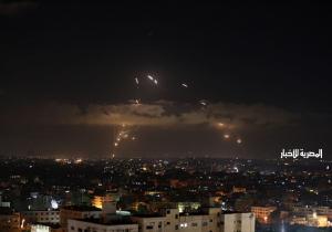 كتائب القسام تبث فيديو لرشقة صاروخية ضخمة على تل أبيب