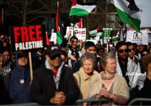 تظاهرات في عواصم ومدن عالمية للمطالبة بوقف العدوان الإسرائيلي على قطاع غزة