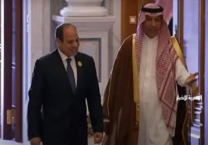 الرئيس السيسي يصل مقر انعقاد القمة العربية الإسلامية المشتركة غير العادية بالرياض