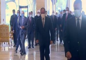 الرئيس السيسي يشهد احتفالية أبواب الخير بالعاصمة الإدارية