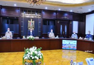 تفاصيل اجتماع المجلس الأعلى للقوات المسلحة برئاسة الرئيس السيسي | فيديو