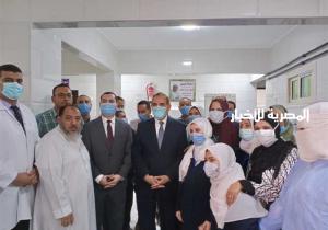 محافظ كفر الشيخ يفتتح وحدة الغسيل الكلوي بمستشفى سيدي سالم