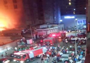 السيطرة على حريق الملهى الليلي بالإسكندرية دون إصابات