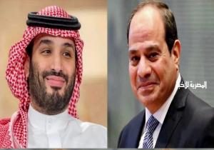 الرئيس السيسي وولي العهد السعودي يبحثان سبل تعزيز العلاقات الثنائية واستدامة الشراكة بين البلدين