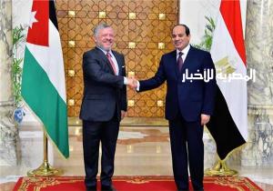 الرئيس السيسي يتلقى اتصالاً هاتفيًا من ملك الأردن