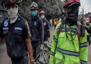 ارتفاع ضحايا ثوران بركان جواتيمالا لـ33 قتيلا واستمرار البحث عن ناجين