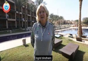 رئيسة بعثة منتخب النرويج بكأس العالم لكرة اليد: سعداء بوجودنا بمصر