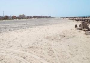 شاطىء مصيف بلطيم بكفر الشيخ بلا مصطافين تطبيقا للإجراءات الاحترازية