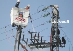 قطع الكهرباء عن عدة مناطق بحي غرب المنصورة