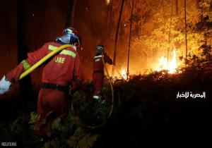 عشرات الضحايا في الحرائق المستعرة بالبرتغال