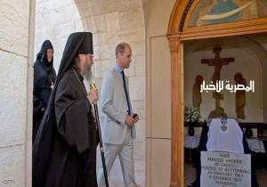 الأمير وليام يزور قبر جدته الكبرى في القدس