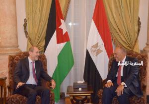 وزيرا خارجية مصر والأردن يبحثان انعقاد اللجنة العليا المصرية الأردنية المشتركة