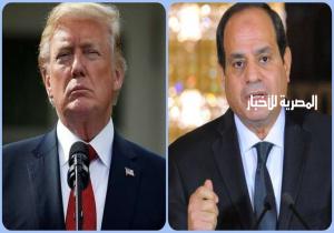 السيسي يناقش أوضاع السودان وليبيا هاتفيا مع ترامب
